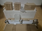 Lampa reflektor Paulmann białe matowe klosze 