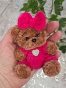 Brelok Breloczek Miś Zawieszka Prezent Ozdoby Na Szydełku 