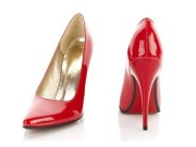 Czółenka czerwone!