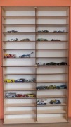 Witryna na max. 84 modele Hot Wheels i inne modele z frontami z pleksi