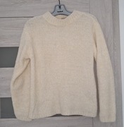 Oryginalny Kremowy Sweter NEW LEGENDS r. L Akryl