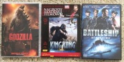 GODZILLA , KING KONG , BITWA O ZIEMIE 3 dvd