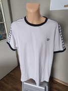 Fred Perry t-shirt męski 3XL biały granat 