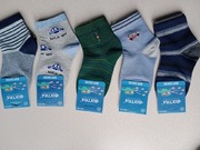 Skarpetki chłopięce 23/26, zestaw 5par 