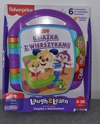 Fisher Price książka z wierszykami 