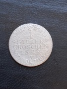 Srebrna moneta 1 grosz 1824 