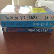 Paper towns, All the bright places, The fault in our stars
