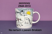 Muminki KUBEK Moomin Arabia Finland - ZIMA 2014 - Na nartach z panem ...
