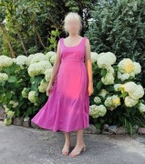 Różowa sukienka Per Una 46 3XL Plus Size róż