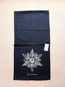 Zestaw 2szt poszewka na poduszkę H&M home hm śnieg płatek święta komplet 