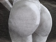 Rysunek autorski A4 – szkic ołówkiem, realistyczna praca artystyczna