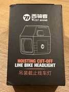 Nowa lampka 1600lm mijania długie cut-off pilot USB C