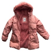 Kurtka zimowa ciepła dla dziewczynki r. 134 Sinsay