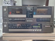 Diora AS 252 + MDS 456 zestaw vintage PRL – deck działa, tuner uszkodzony