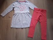 Komplet dla dziewczynki 98/104