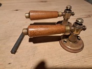 Mosiężna klamka drzwiowa, vintage