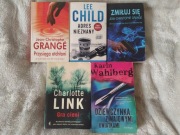 Zestaw książek kryminały, thrillery Grange, Child, Link, Wahlberg