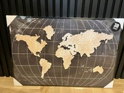 Obraz 3D Print Mapa świata
