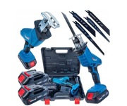 Zestaw w walizce piła szablasta,2*Aku 4 ah,Nowy