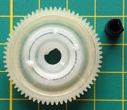 Koło zębate kondensator strojeniowy Unitra ZRK