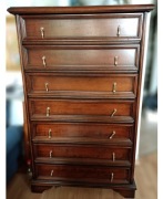 szyfoniera komoda lite drewno tek 125x77x37 świetne rzemiosło