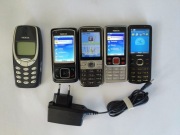 NOKIA - komplet 5 sztuk