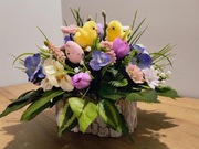 Stroik świąteczny wielkanocny na stół , komodę lub grób.ST61