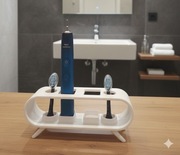 Stojak pod 2 szczoteczki oraz 2 końcówki Philips Sonicare