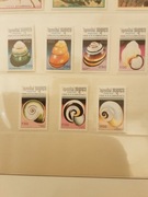 Kambodża 1988   Mi 962-8  muszle idealna pozycja 