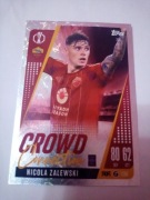 Topps match attax extra 2024 / 25  Crowd Connection NICOLA ZALEWSKI 