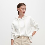 Reserved biała ciepła bluza z kapturem XS