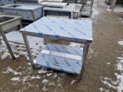 Stół Gastronomiczny Centralny Z Półką 100/80/85