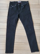 Nowe spodnie męskie jeansy Tommy Jeans czarne 