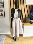 Zara Krótka skórzana (owcza) kurtka limited r. XS 1966307