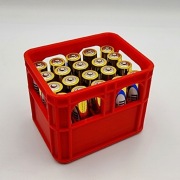 Pojemnik na baterie AAA | Krata / Skrzynka AAA