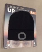 Czapka Sportowa Turystyczna Do Lampy Led Czarna Light Up Vidcom