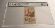 50 fenigów 1918 PMG 66 EPQ TOP POP Gdańsk