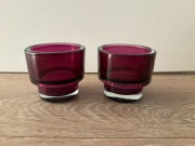 Zestaw. 2 x świecznik Ikea Glansig na tealighty