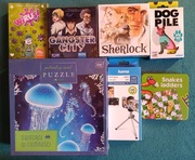 Zestaw gier i puzzli nowe i uzywane