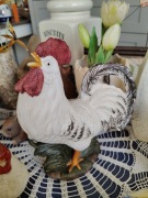 Piękny,duże ceramiczny kogut