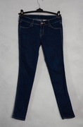 H&M jeansy low waist skinny W28 L32 36 S rurki