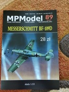 Model kartonowy Messerschmitt BF-109D