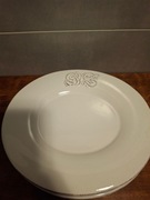 KOMPLET 4 TALERZY DESEROWYCH CHABBY CHIC HOME&YOU