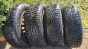Opony zimowe Nokian 195/65R15 na felgach stalowych [2018, dobry stan]