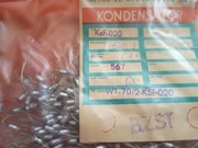 Kondensator 560pF 63V-  Unitra Miflex KSF-020 Kpl-10szt