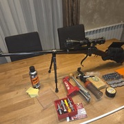 Karabin Czarnoprochowy  Sharps Saguaro Hunter  Luneta