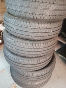 Zestaw opon do busa 17 sztuk demo jak nowe  Sprinter Crafter r16c r17c