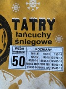 łańcuchy śniegowe na koła rozmiar 13, 14, 15