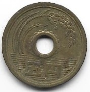 Japonia 5 jen        