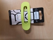 duża seledynowa zielona spinka klamra do włosów 11x3,5cm